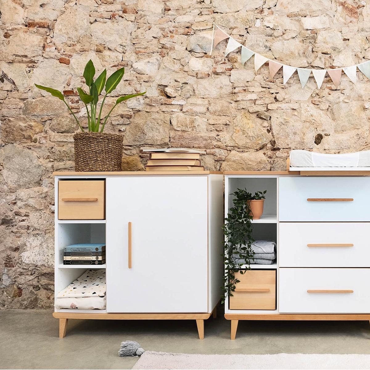 Commode 1 porte NADO white