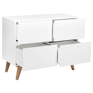 Commode 110x90cm TRENDY Quax blanc