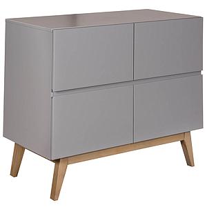 Commode 110x90cm TRENDY Quax Griffin grey