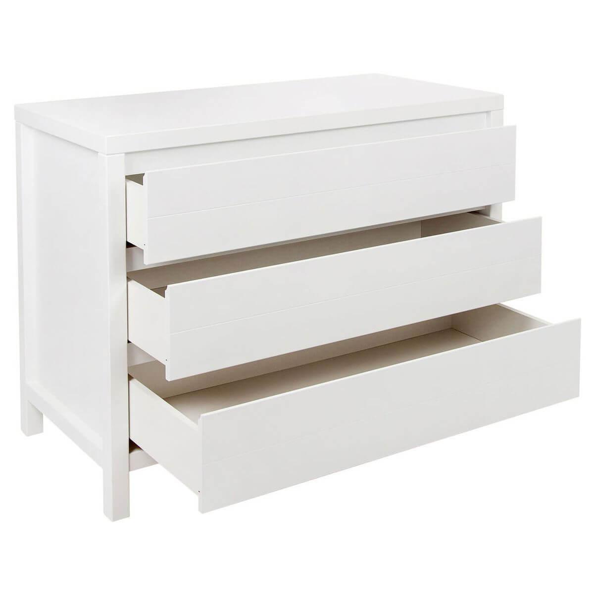 Commode 113x90cm STRIPES Quax blanc