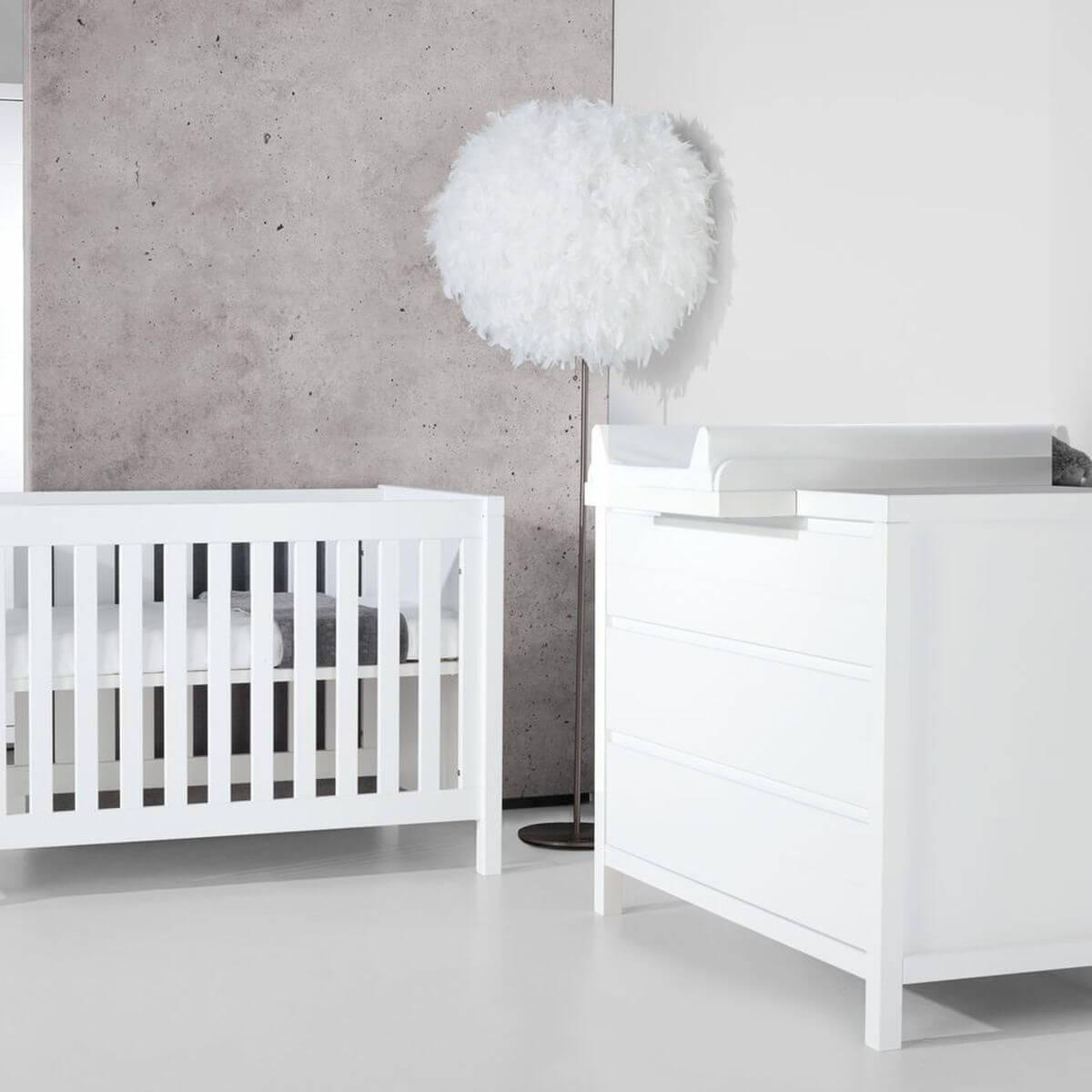 Commode 113x90cm STRIPES Quax blanc