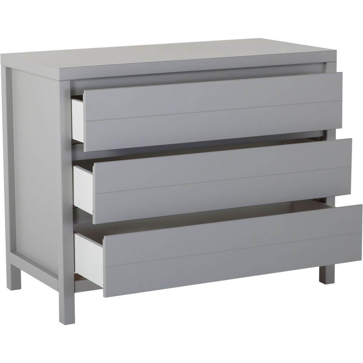 Commode 113x90cm STRIPES Quax Griffin grey