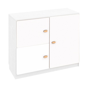 Commode 3 portes 93x78cm DESTYLE de Breuyn blanc white