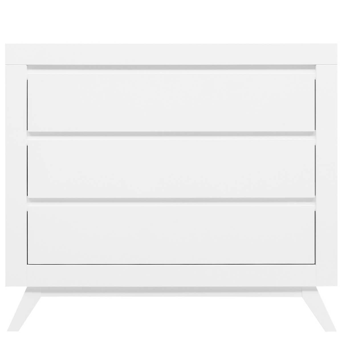 Commode 3 tiroirs ANNE Bopita blanc