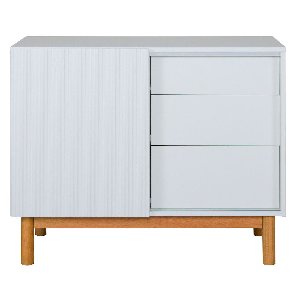 Commode 3 tiroirs MOOD Quax blanc