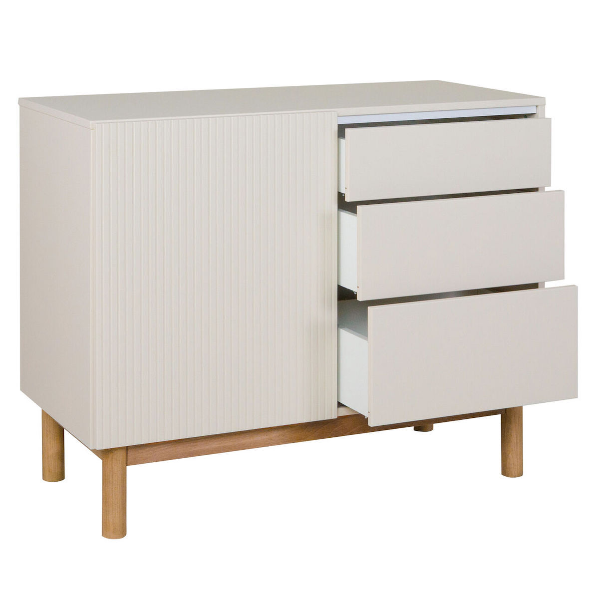 Commode 3 tiroirs MOOD Quax clay