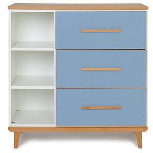Commode 3 tiroirs NADO capri blue