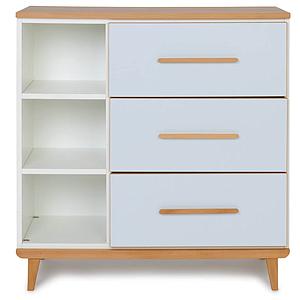 Commode 3 tiroirs NADO sky blue