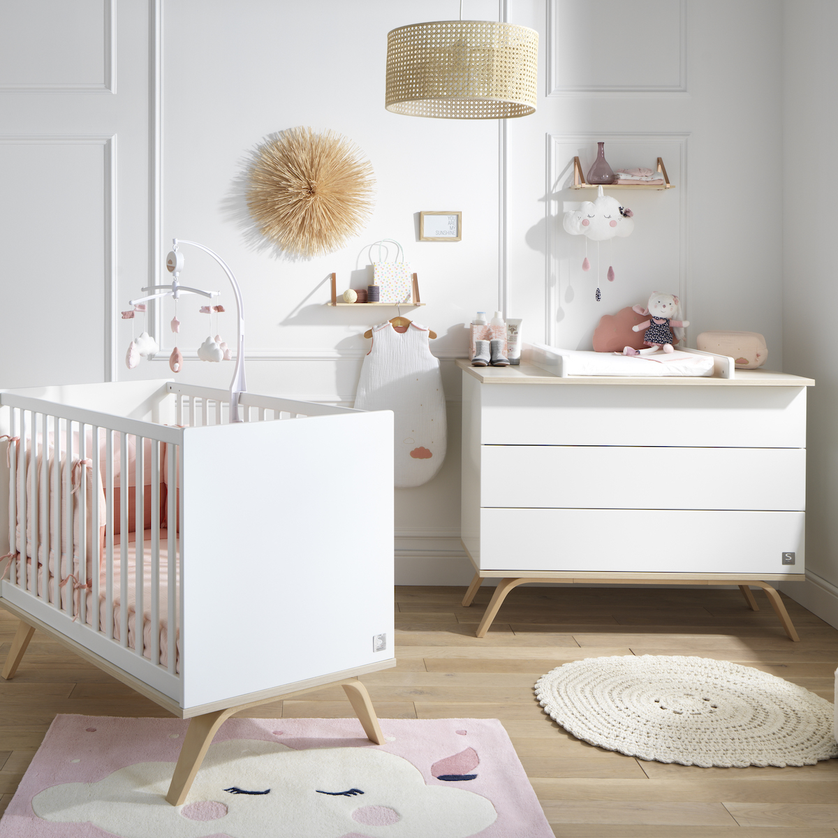 Commode 3 tiroirs SERENA Sauthon