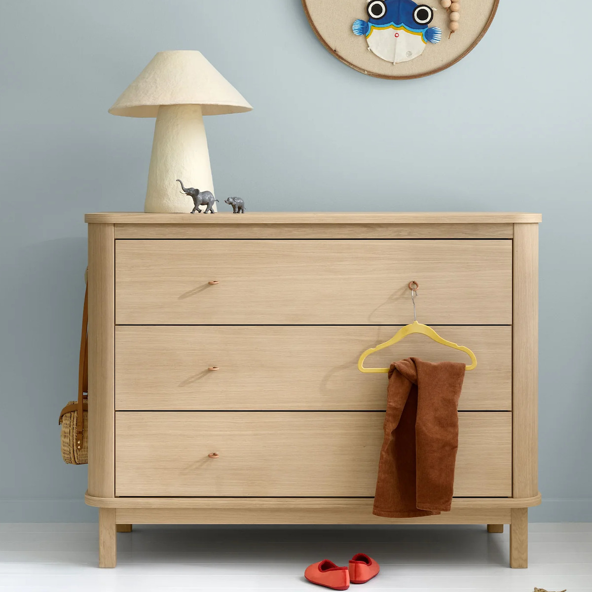 Commode 3 tiroirs WOOD Oliver Furniture chêne