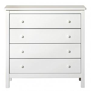 Commode 4 tiroirs SEASIDE Oliver Furniture blanc