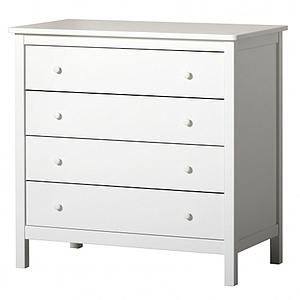 Commode 4 tiroirs SEASIDE Oliver Furniture blanc