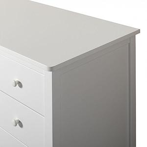 Commode 4 tiroirs SEASIDE Oliver Furniture blanc