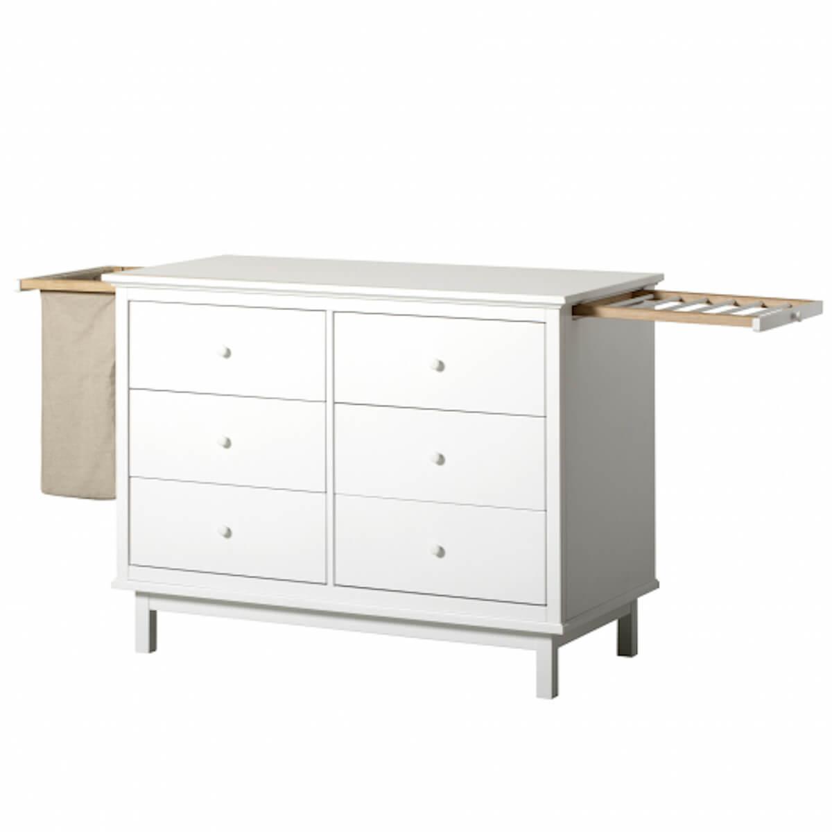 Commode 6 tiroirs SEASIDE Oliver Furniture blanc