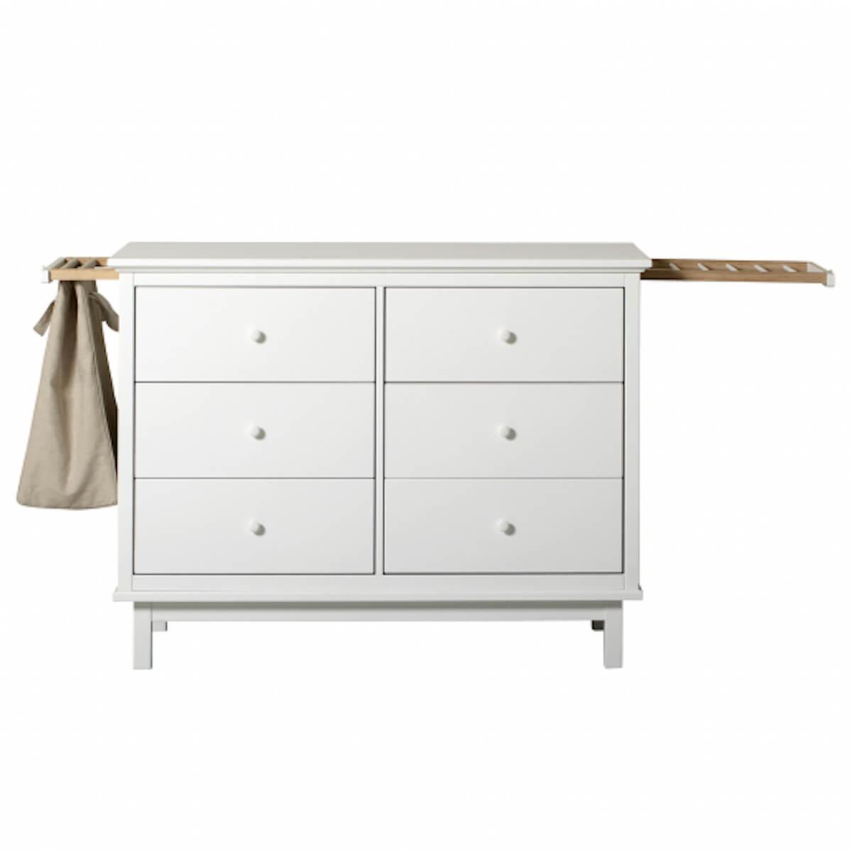 Commode 6 tiroirs SEASIDE Oliver Furniture blanc