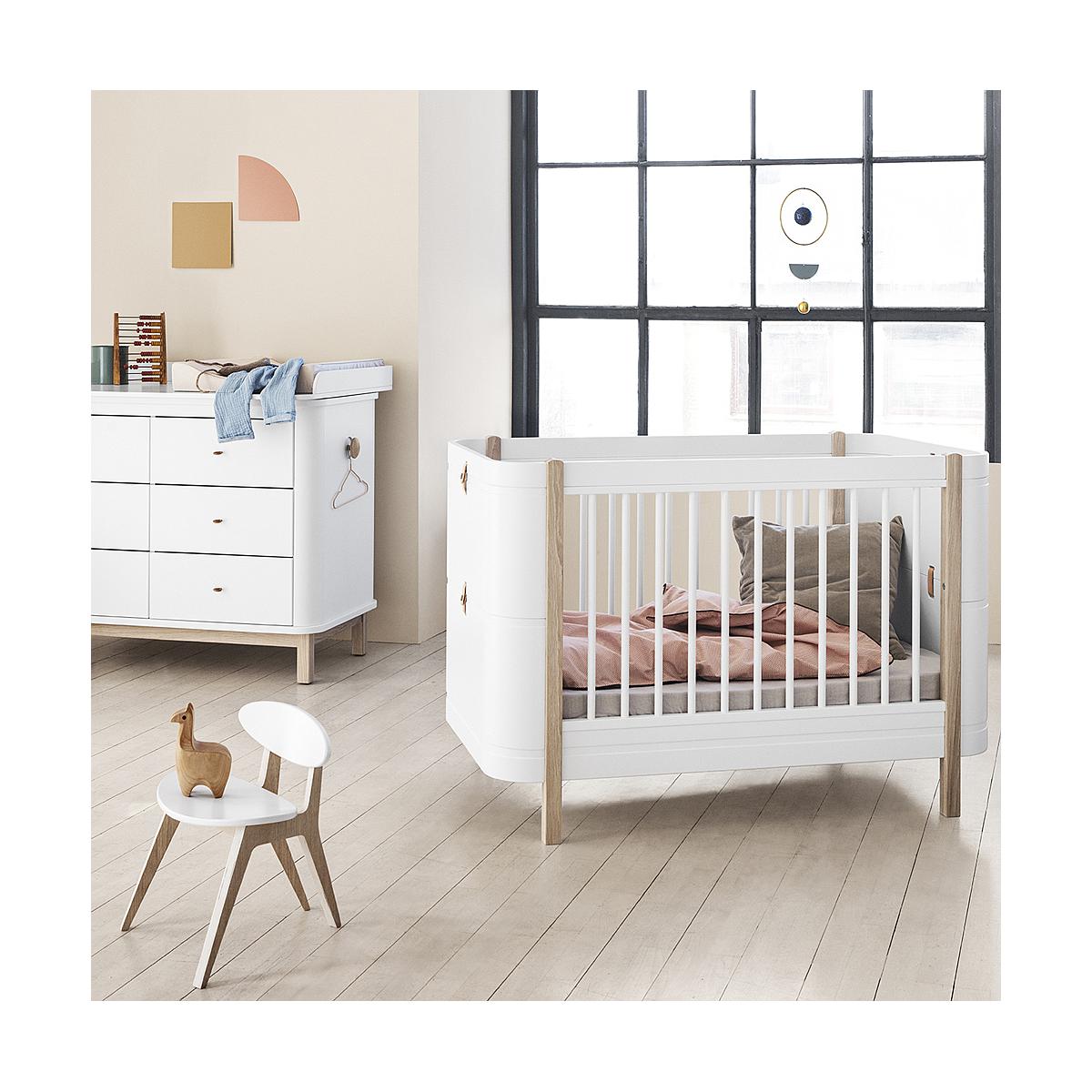 Commode 6 tiroirs WOOD Oliver Furniture blanc