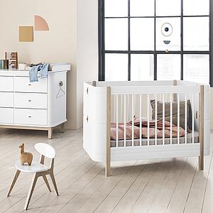 Commode 6 tiroirs WOOD Oliver Furniture blanc