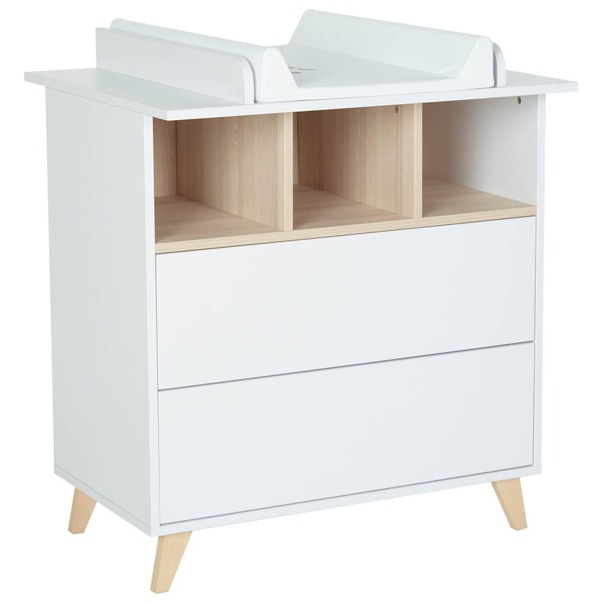 Commode 86x92cm LOFT Quax blanc