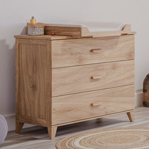 Commode 92,6x52x86cm NAIA BOIS Théo Bebe naturel