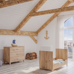 Commode 92,6x52x86cm NAIA BOIS Théo Bebe naturel