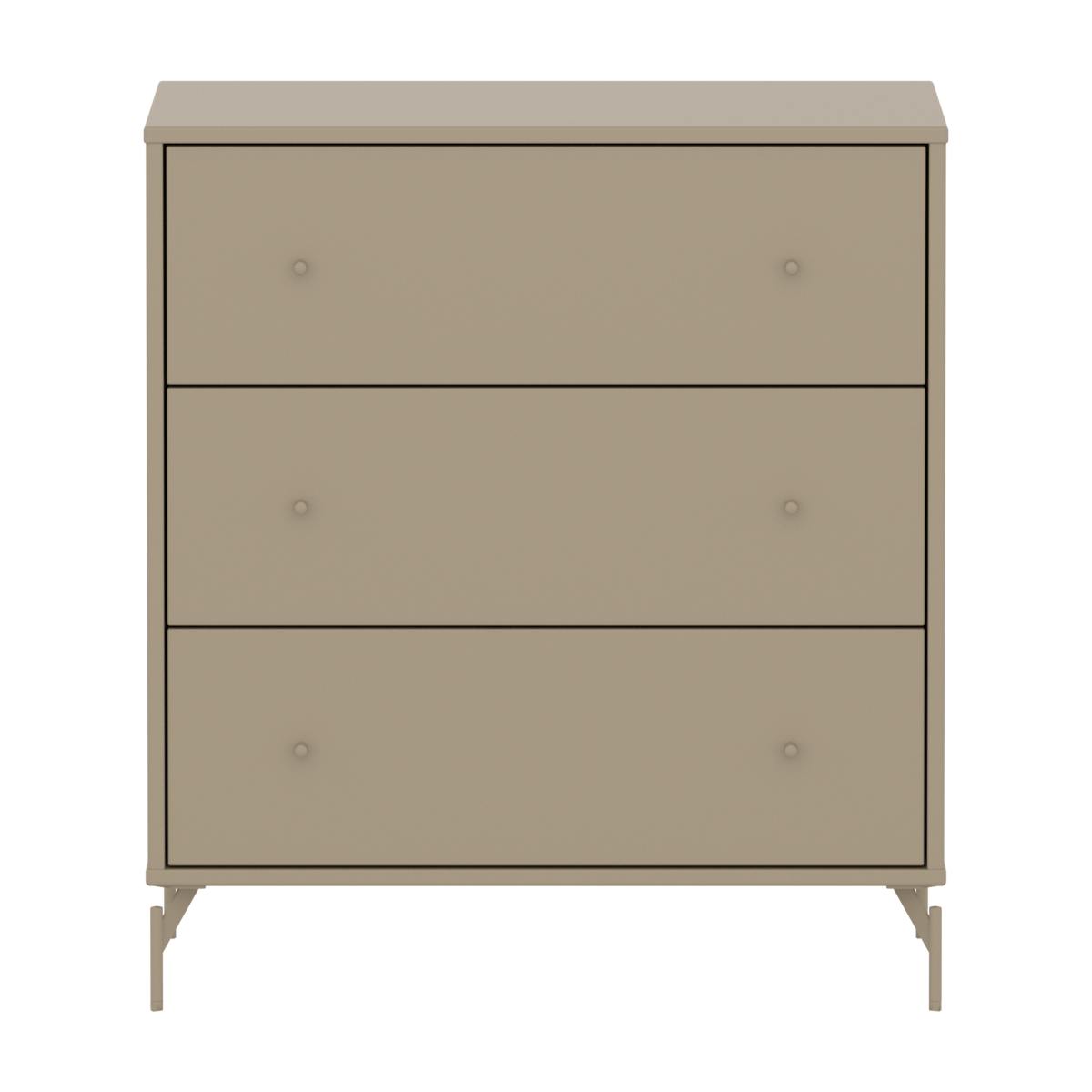 Commode à 3 tiroirs avec pied SAGA Flexa oat