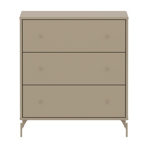 Commode à 3 tiroirs avec pied SAGA Flexa oat