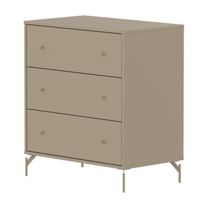 Commode à 3 tiroirs avec pied SAGA Flexa oat