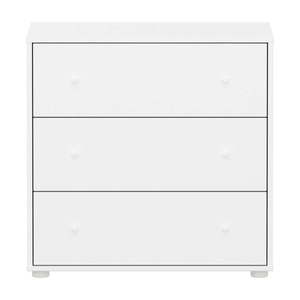 Commode à 3 tiroirs SAGA Flexa blanc