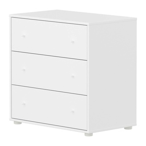 Commode à 3 tiroirs SAGA Flexa blanc