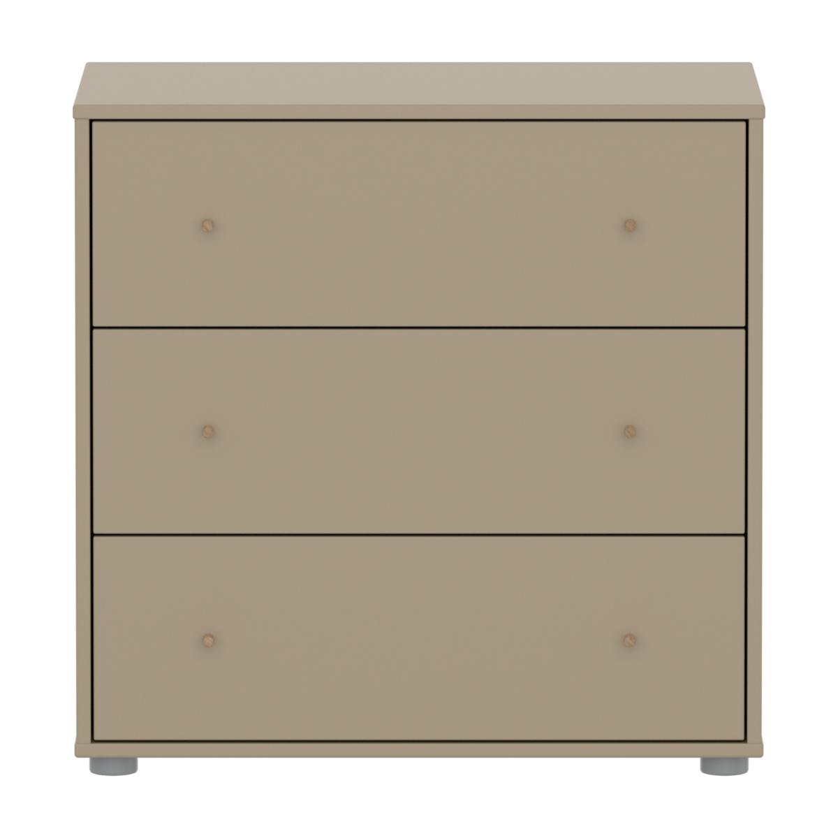 Commode à 3 tiroirs SAGA Flexa oat oak light grey