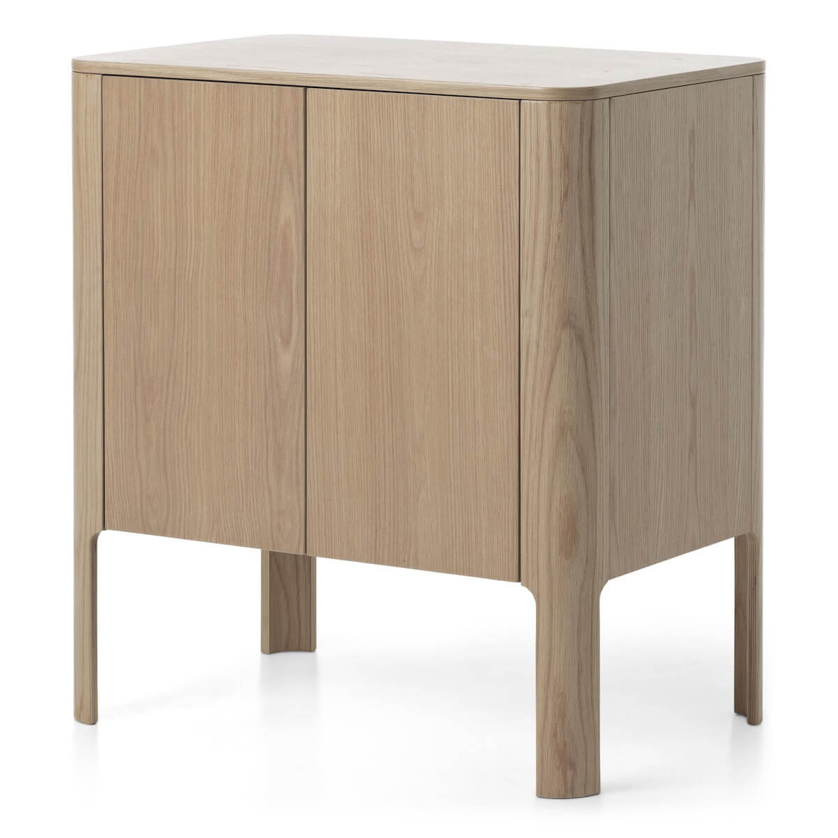 Commode à langer 2 portes NOVA Flexa Oak clear lacq.