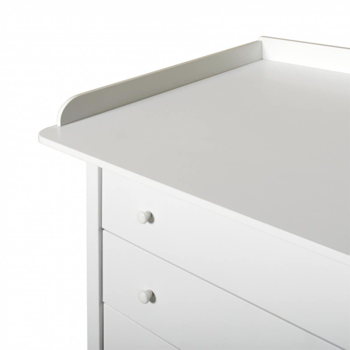 Commode à langer 4 tiroirs SEASIDE Oliver Furniture blanc