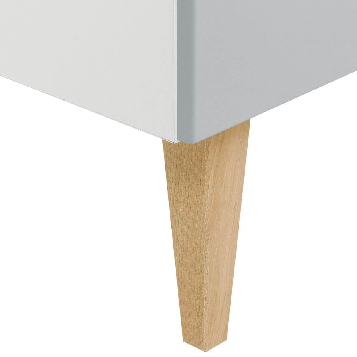 Commode EMMA Bopita blanc-gris