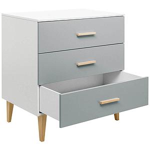 Commode EMMA Bopita blanc-gris