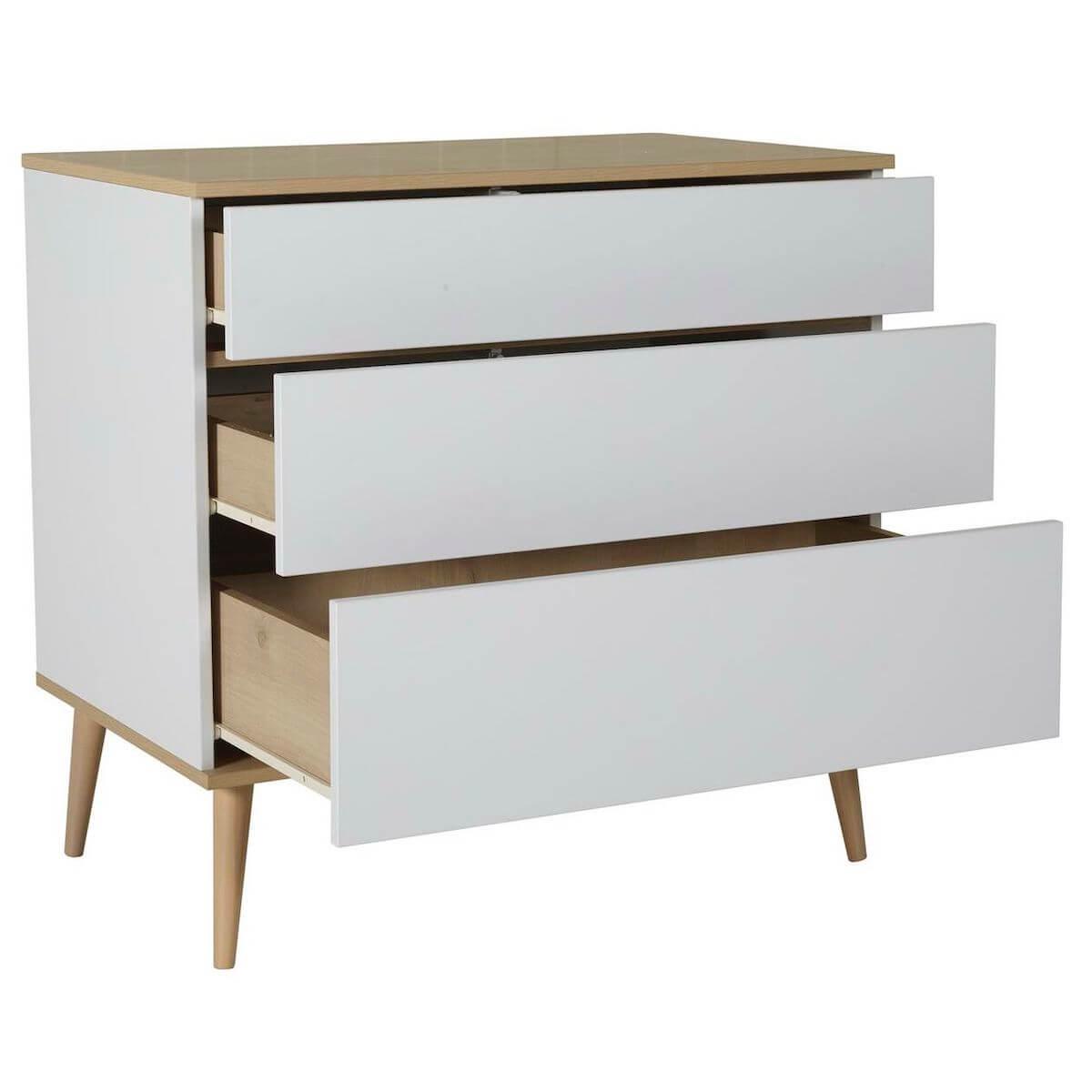 Commode FLOW Quax Chêne naturel-blanc