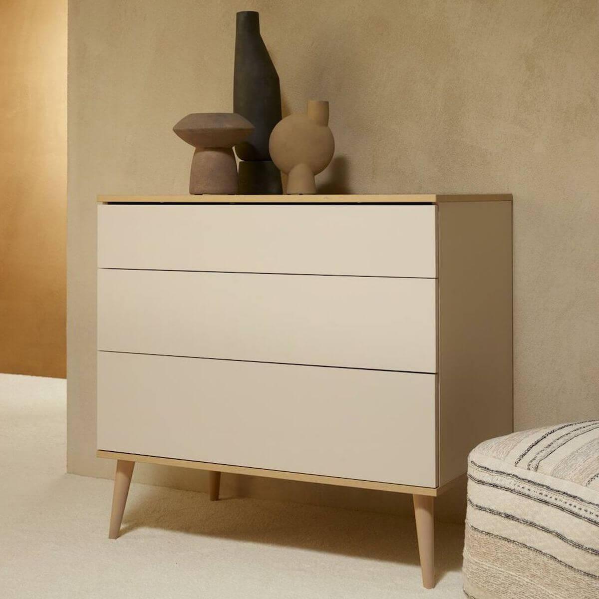 Commode FLOW Quax Chêne naturel-Clay