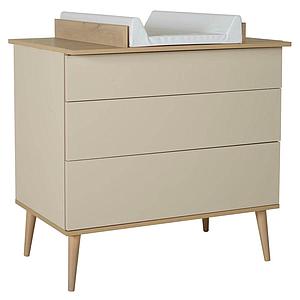 Commode FLOW Quax Chêne naturel-Clay