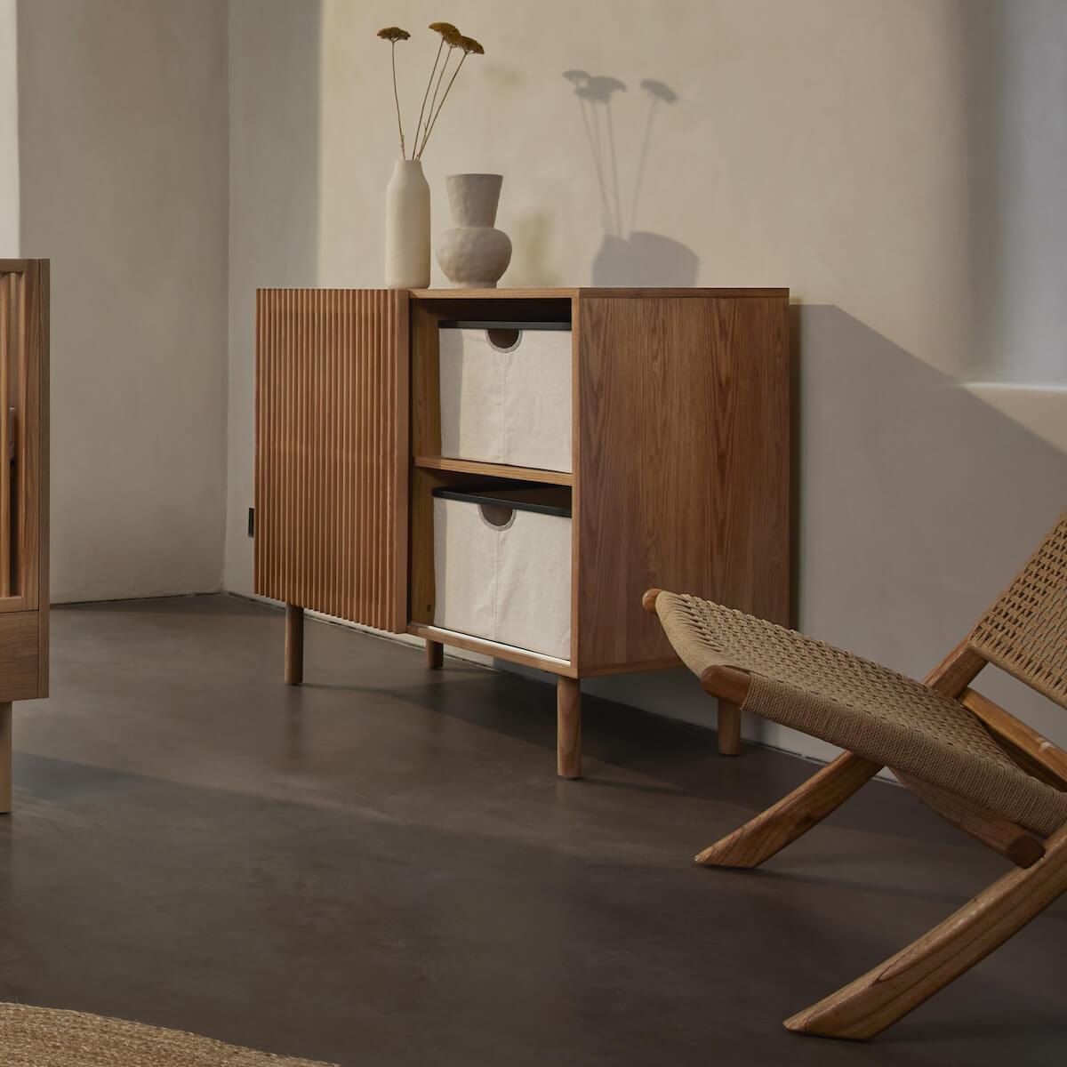 Commode HAI NO KI Quax frêne naturel