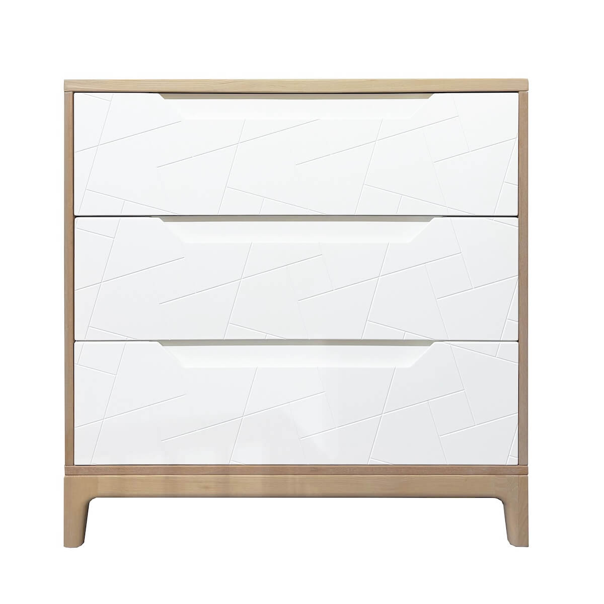 Commode KERA laquée blanc