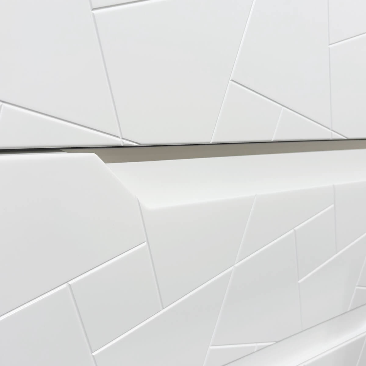 Commode KERA laquée blanc