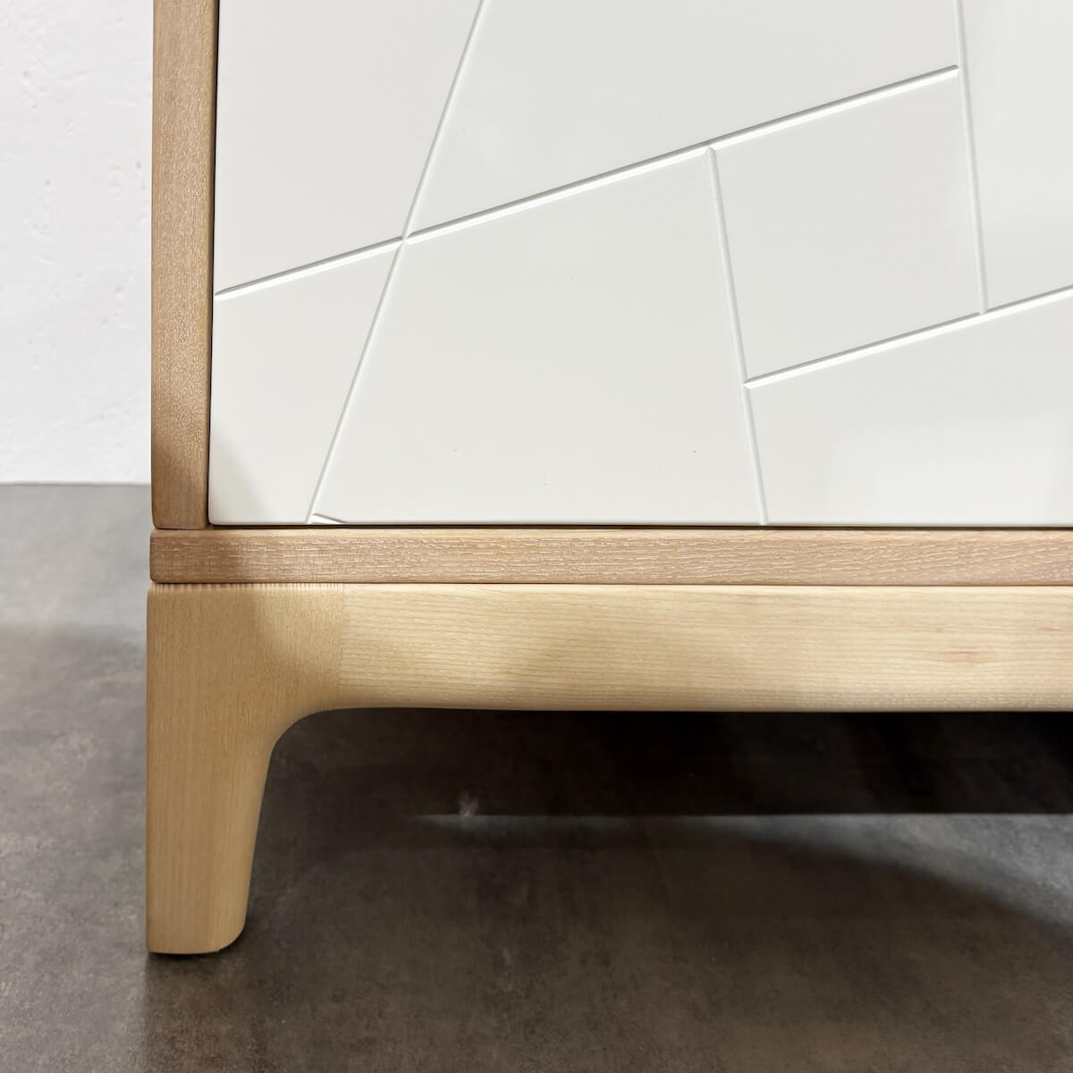 Commode KERA laquée blanc