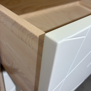 Commode KERA laquée blanc