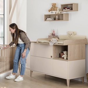 Commode MILA & BEN Paidi Beige cashmere-bois scandinave