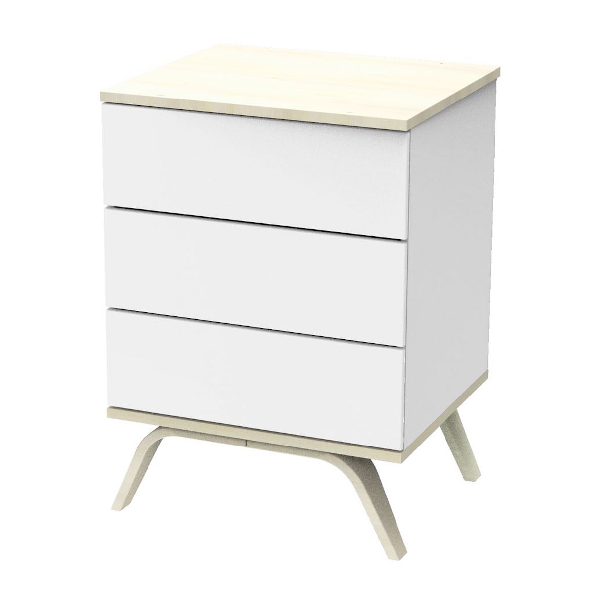 Commode petit 3 tiroirs SERENA Sauthon