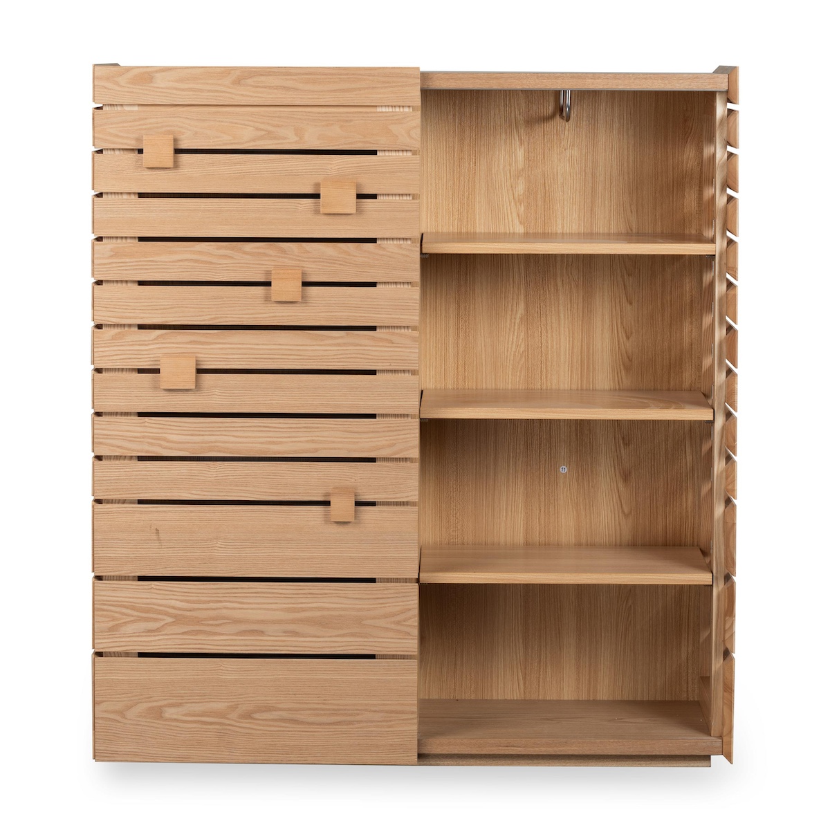 Commode rangement Quax naturel ash