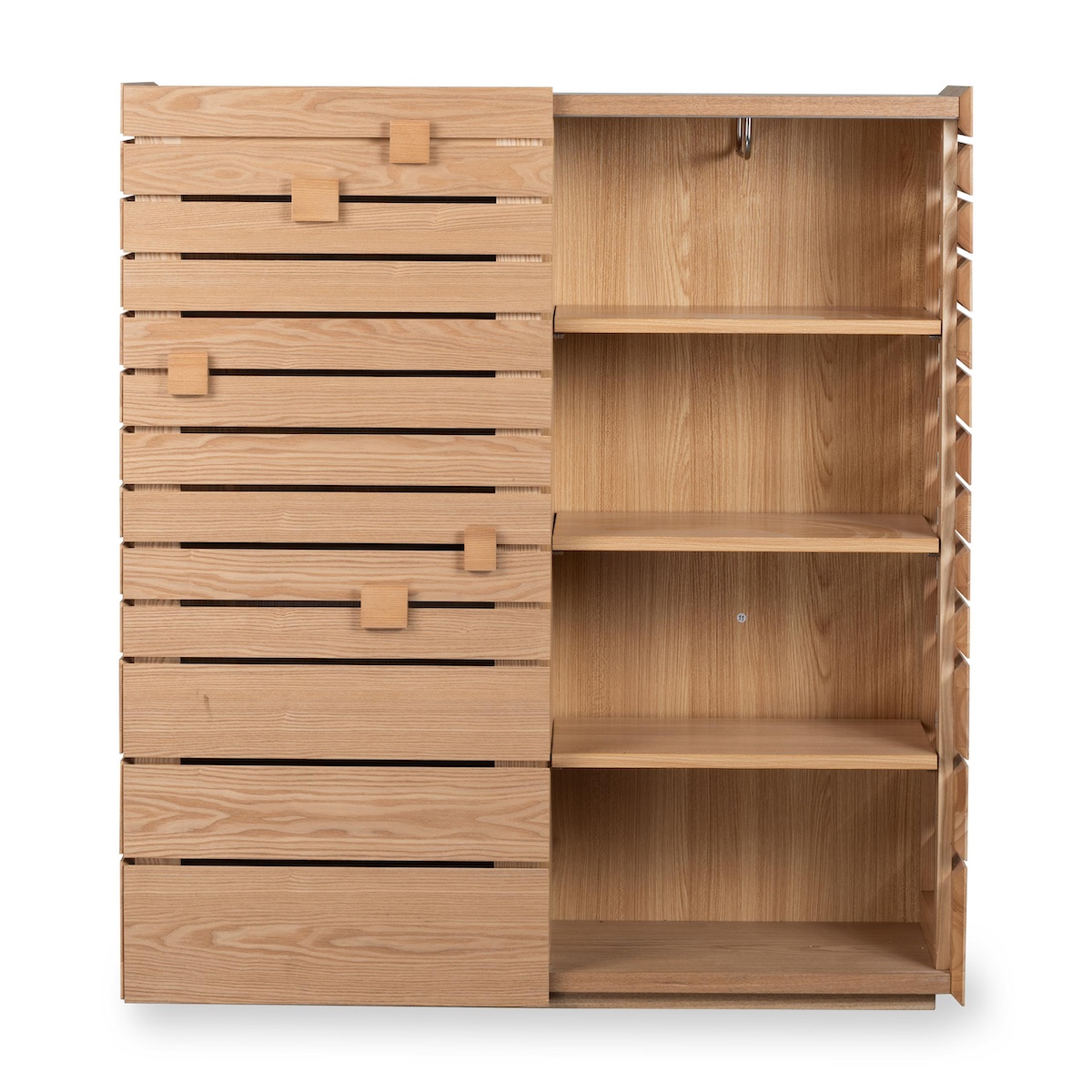 Commode rangement Quax naturel ash