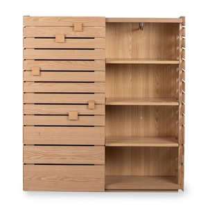 Commode rangement Quax naturel ash