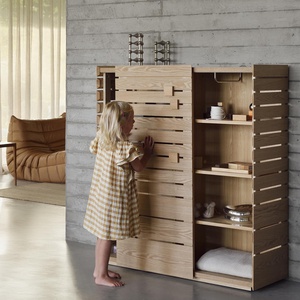 Commode rangement Quax naturel ash