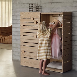 Commode rangement Quax naturel ash