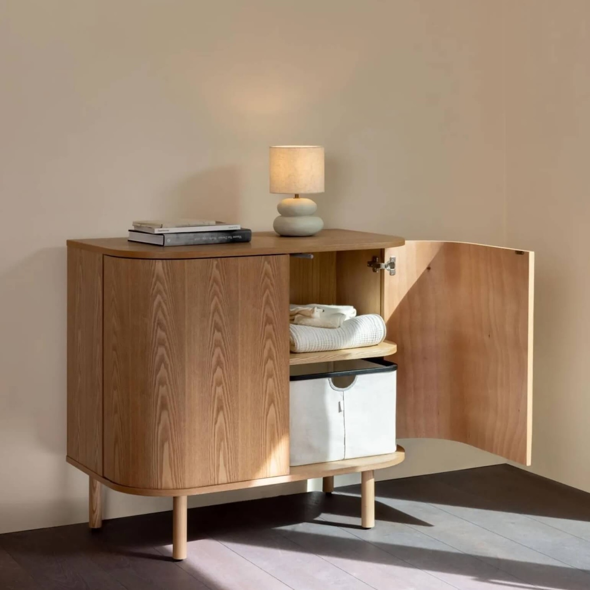 Commode YUME Quax Naturel Ash Wood